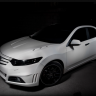 Капот пластиковый "Agressive Air" var №3 для Honda Accord VIII (2008-2013) купить недорого с доставкой в Тюмень