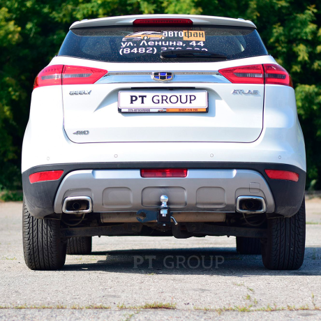 ТСУ /съемный квадрат/ GEELY Atlas (2018-2021 г.в.) купить недорого с доставкой в Тюмень