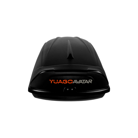 Автобокс YUAGO Avatar (тиснение) (EuroLock), черный, 460л купить недорого с доставкой в Тюмень