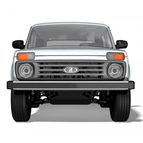 защита двигателя и осей нижних рычагов f-design для L@DA 4x4, urban, стальная 3мм, (не окрашенная) купить недорого с доставкой в Тюмень