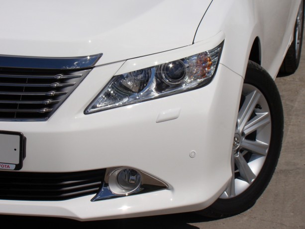 Накладки на фары (реснички) для Toyota Camry XV50 (2012-2014) купить недорого с доставкой в Тюмень