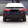 Диффузор заднего бампера var №1 (под окраску) для Toyota Camry XV50 (2012-2014) купить недорого с доставкой в Тюмень