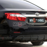 Диффузор заднего бампера var №1 (под окраску) для Toyota Camry XV50 (2012-2014) купить недорого с доставкой в Тюмень