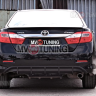 Диффузор заднего бампера var №1 (под окраску) для Toyota Camry XV50 (2012-2014) купить недорого с доставкой в Тюмень