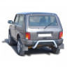 Защита заднего бампера "Дуга" (d63,5) L@DA 4x4 Urban (Сталь) купить недорого с доставкой в Тюмень