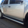 Защита порогов вогнутая d63мм ИСКРА (ППК) RENAULT Duster 2012-2020/ NISSAN Terrano 2014- купить недорого с доставкой в Тюмень