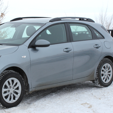 Рейлинги для Kia Ceed (2018-н.в.) Чёрный купить недорого с доставкой в Тюмень