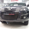Защита радиатора "Standart" Great Wall Hover H3 (2010-2014) чёрная купить недорого с доставкой в Тюмень