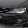 Накладки на фары (реснички) для Volkswagen Jetta VI (2010-2018) купить недорого с доставкой в Тюмень