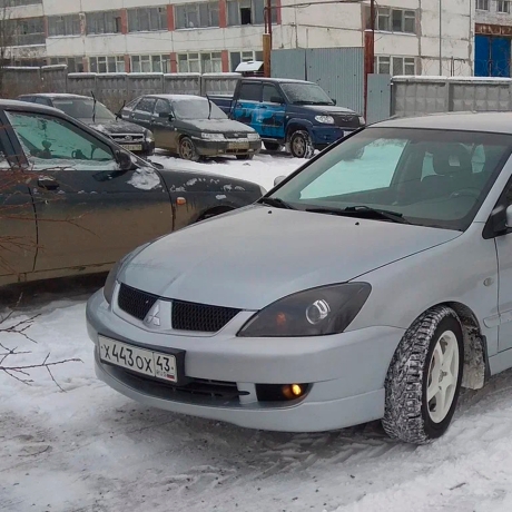Накладка переднего бампера "2.0L" для Mitsubishi Lancer 9 (2005-2010) купить недорого с доставкой в Тюмень
