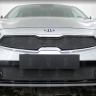 Защита радиатора "Standart" Kia Cerato (2018-н.в.) верх, чёрная купить недорого с доставкой в Тюмень