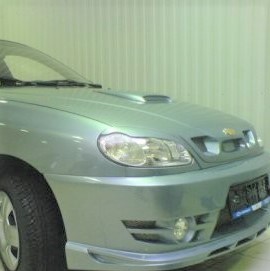 Реснички (накладки) на передние фары "Атланта" Chevrolet Lanos купить недорого с доставкой в Тюмень