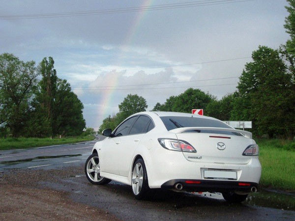 Спойлер на крышку багажника для Mazda 6 Hatchback (2008-2012) купить недорого с доставкой в Тюмень