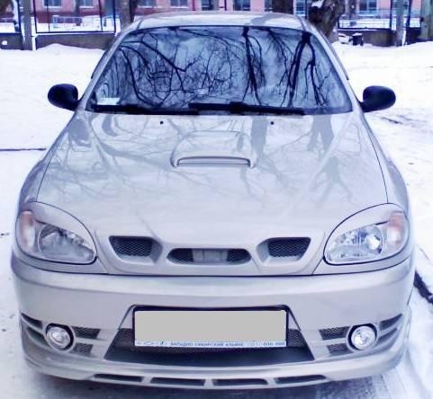 Накладка на капот "Атланта" Chevrolet Lanos купить недорого с доставкой в Тюмень