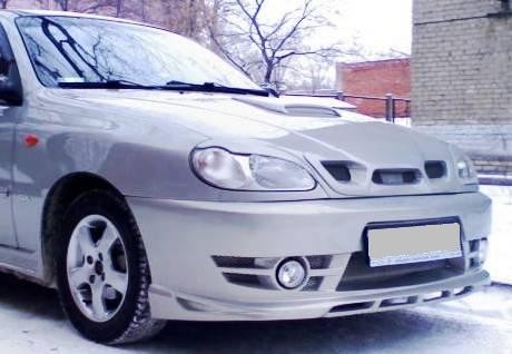 Накладка на капот "Атланта" Chevrolet Lanos купить недорого с доставкой в Тюмень