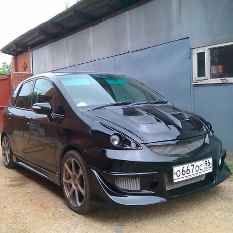Маски под модульную оптику Hella для Honda Fit GD купить недорого с доставкой в Тюмень