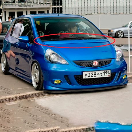 Накладка на капот "Fabolous" для Honda Fit GD купить недорого с доставкой в Тюмень