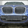 Защита радиатора "Standart" BMW X3 (2017-2021) чёрная купить недорого с доставкой в Тюмень