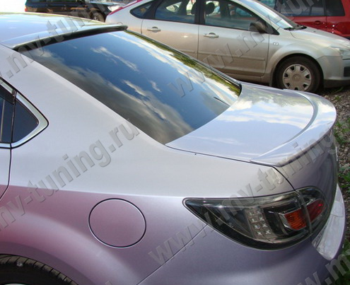 Козырек на заднее стекло var №1 для Mazda 6 Sedan (2008-2012) купить недорого с доставкой в Тюмень
