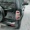 Накладки задних фонарей для Chevrolet Niv@ нового образца "Бертони" (квадратные) купить недорого с доставкой в Тюмень