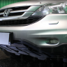 Защита радиатора "Standart" Honda CR-V рестайлинг (2009-2012) чёрная купить недорого с доставкой в Тюмень