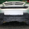 Защита радиатора "Standart" Honda CR-V рестайлинг (2009-2012) чёрная купить недорого с доставкой в Тюмень