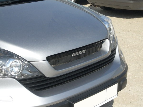 Решетка радиатора (сетка в комплекте) "MUGEN Style" для Honda CR-V (2007-2009) купить недорого с доставкой в Тюмень